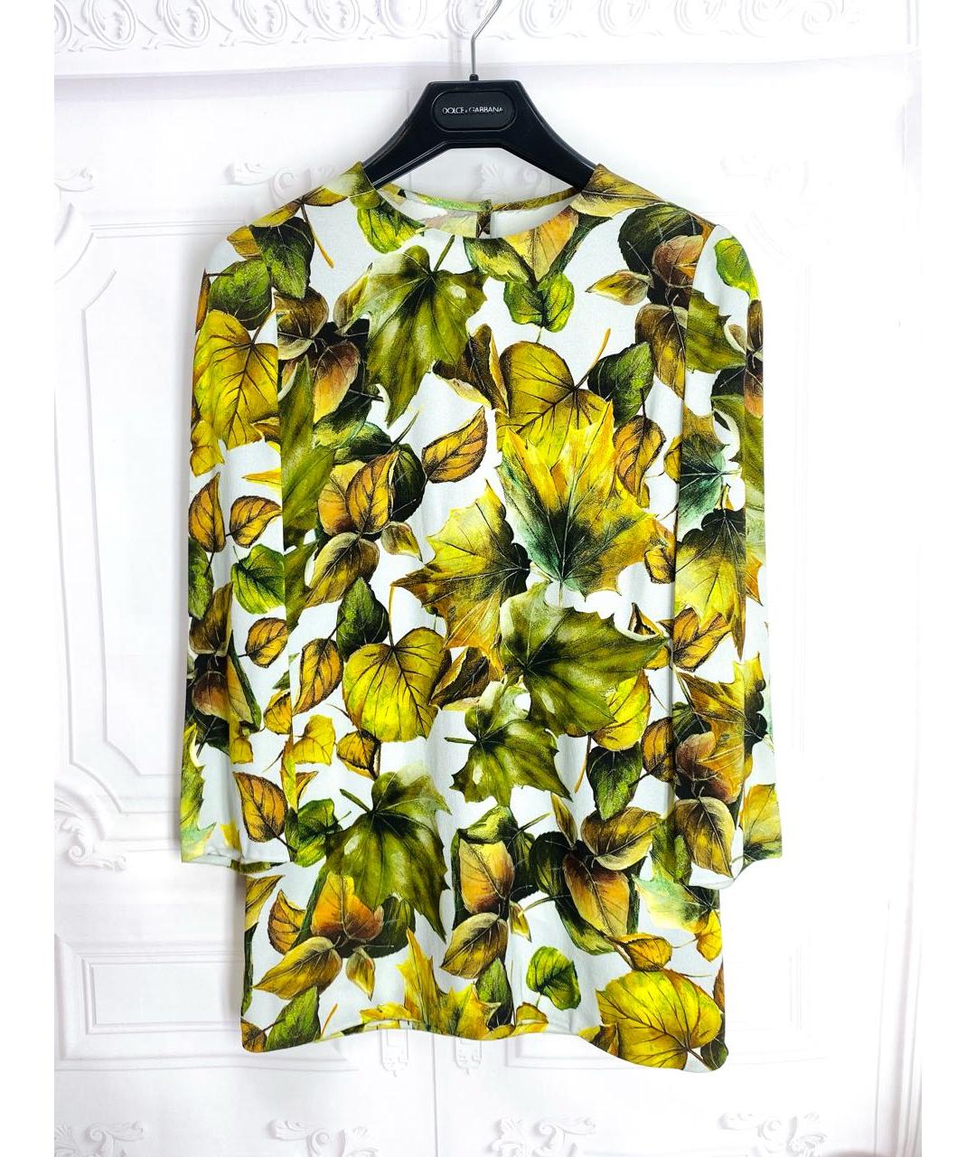 DOLCE&GABBANA Мульти вискозная блузы, фото 7