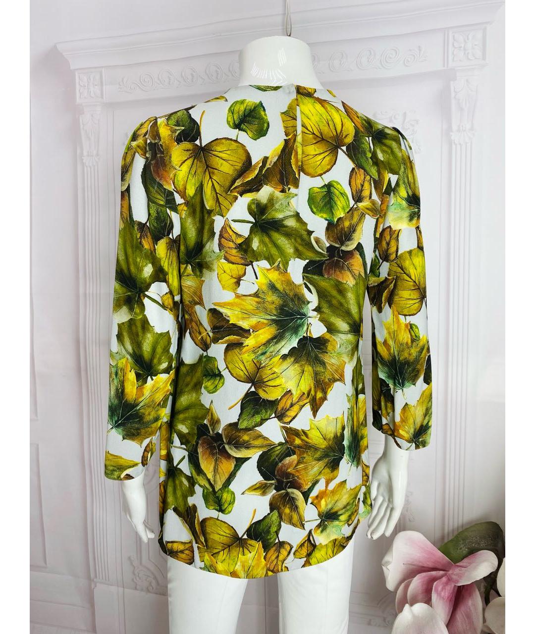DOLCE&GABBANA Мульти вискозная блузы, фото 2
