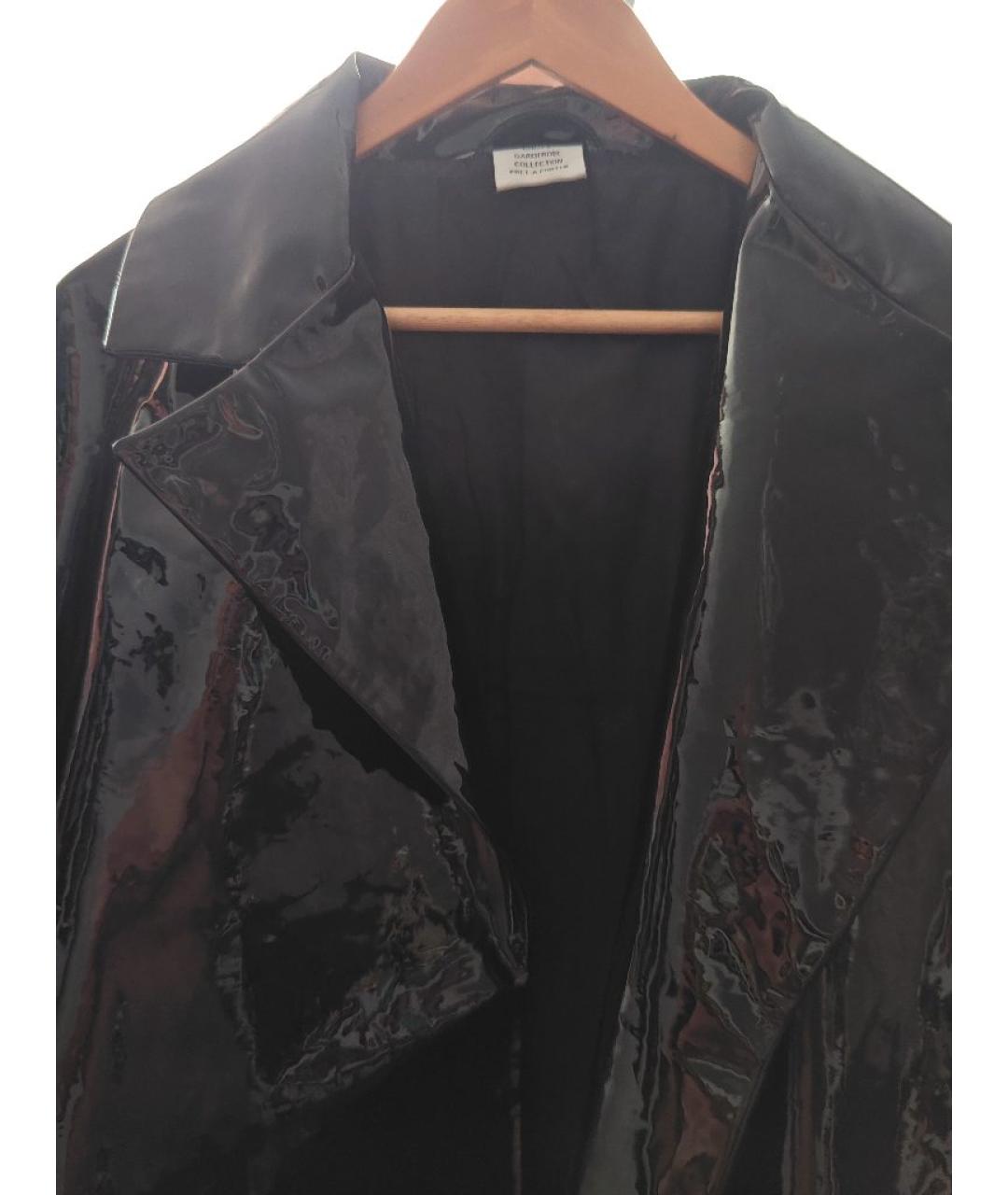 VETEMENTS Черное пальто, фото 4