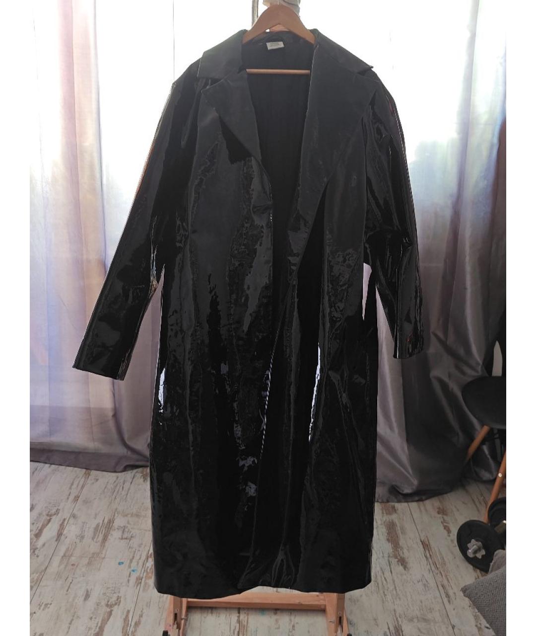 VETEMENTS Черное пальто, фото 9