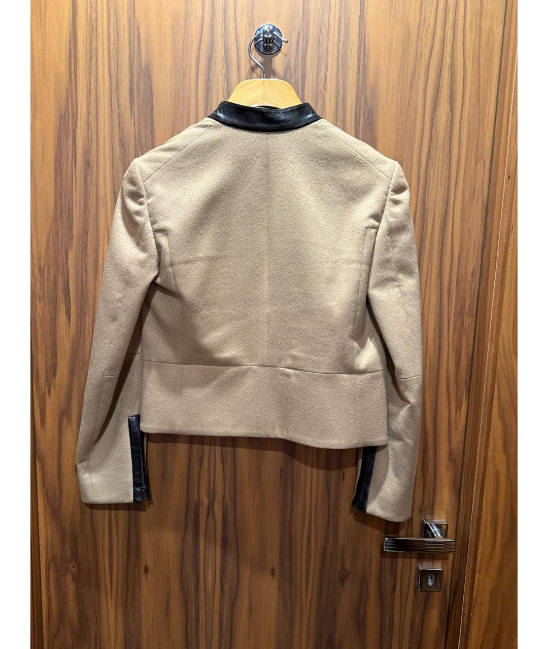 GUCCI Бежевая шерстяная куртка, фото 2