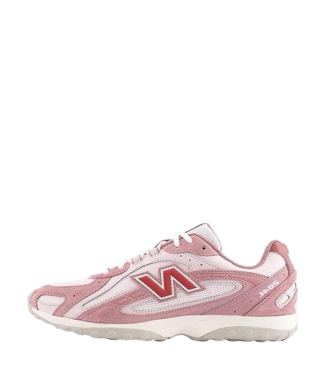 NEW BALANCE Розовые замшевые кроссовки, фото 7