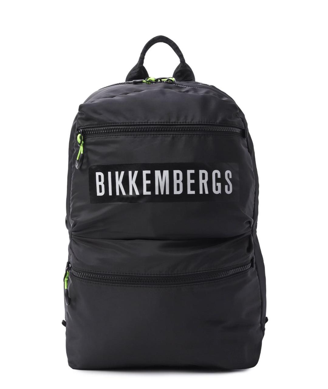 BIKKEMBERGS Черный рюкзак, фото 5