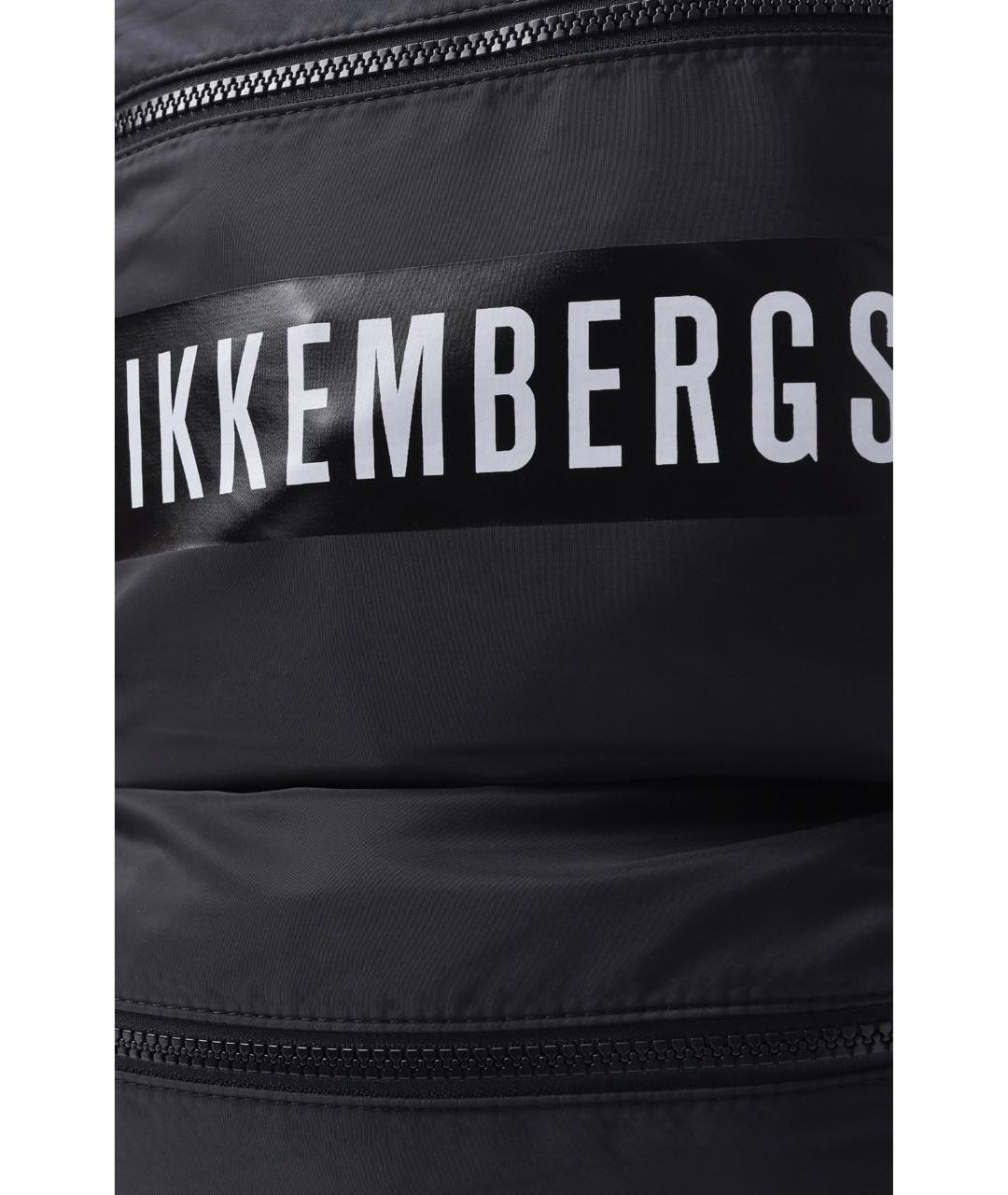 BIKKEMBERGS Черный рюкзак, фото 4