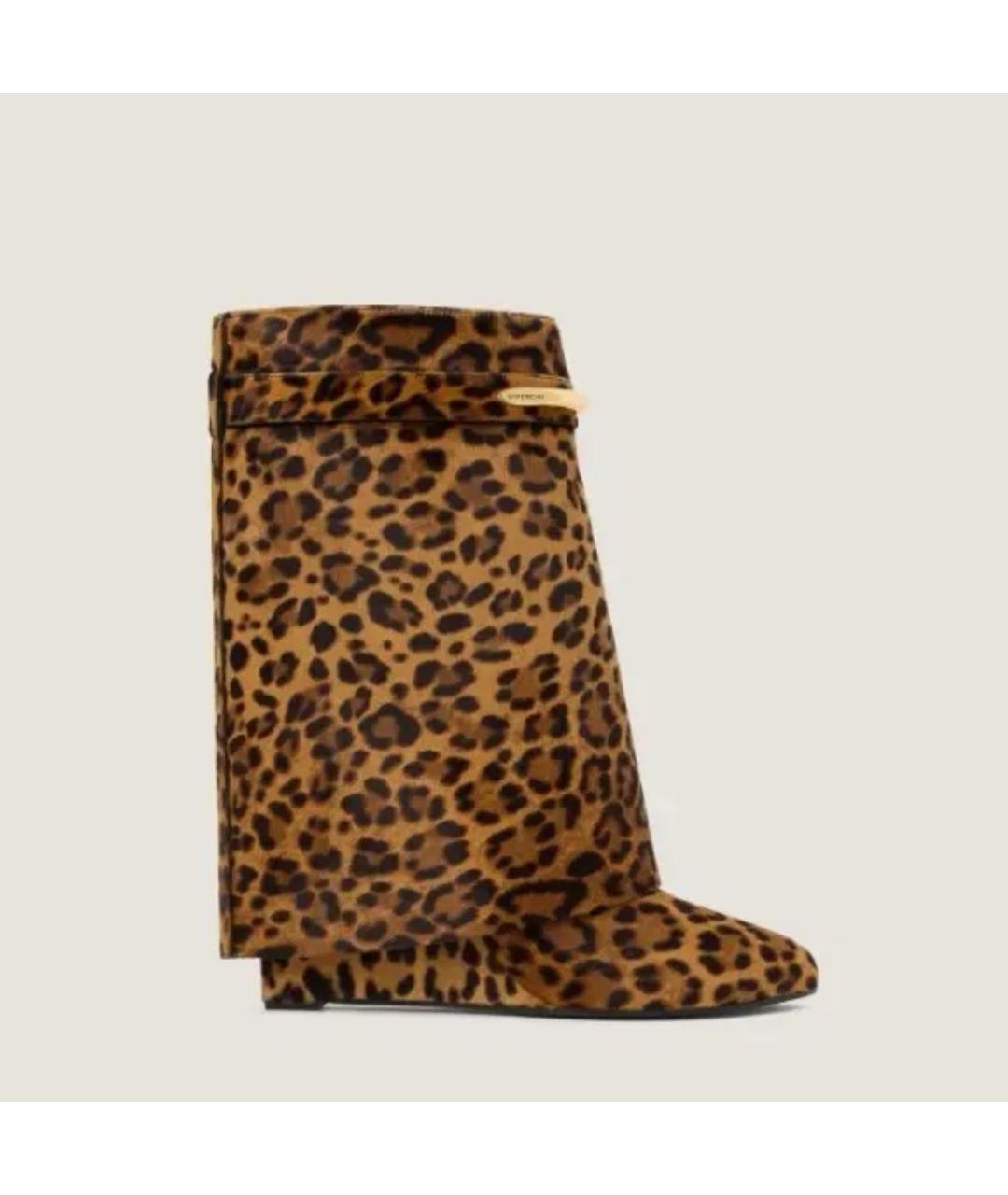 GIVENCHY Мульти текстильные сапоги, фото 2