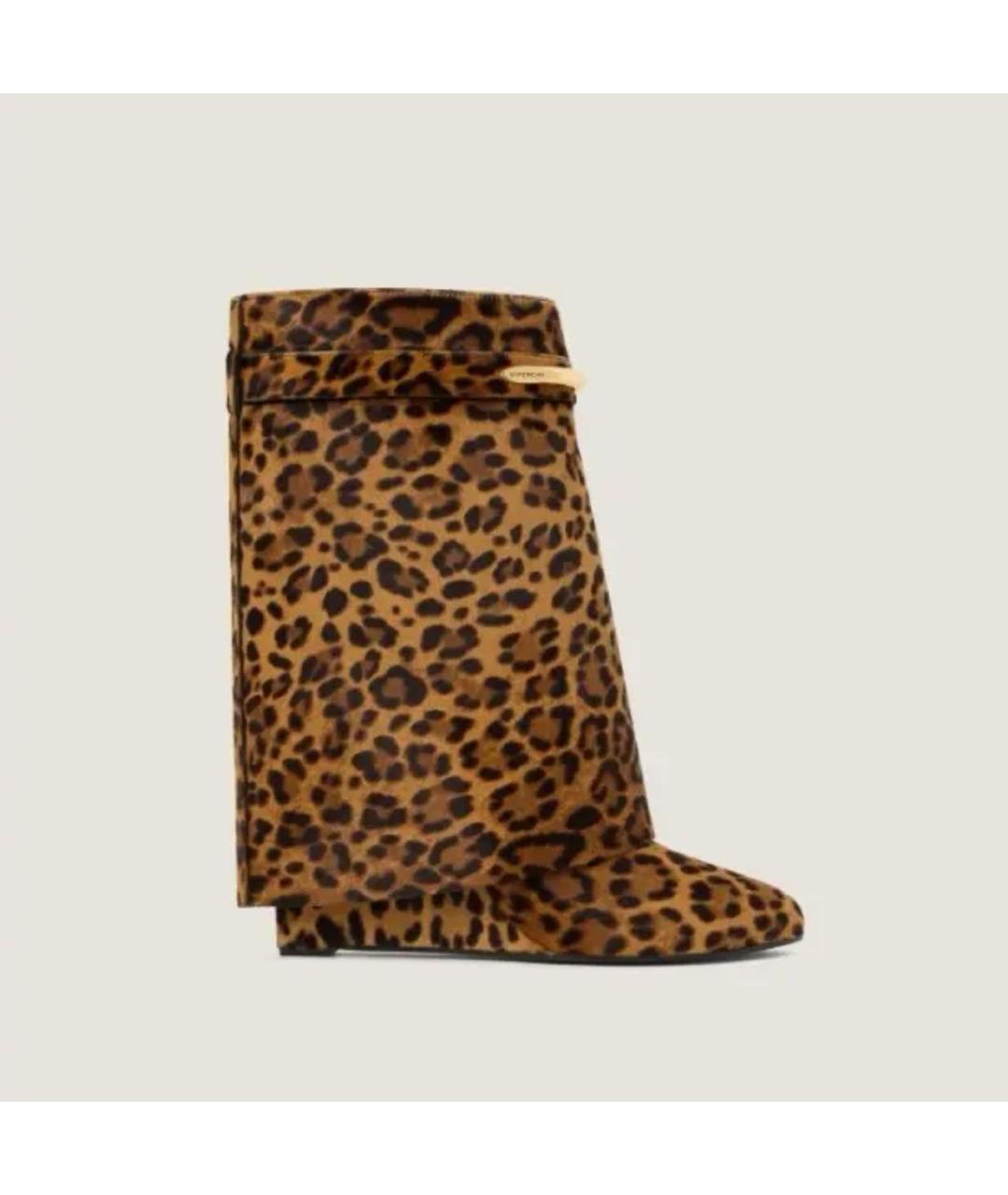 GIVENCHY Мульти текстильные сапоги, фото 3