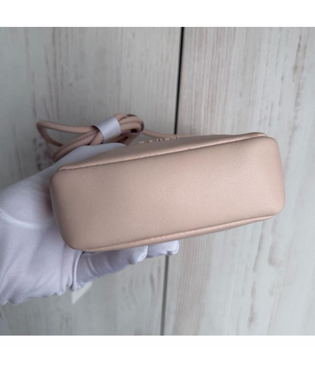 FURLA Розовая кожаная сумка через плечо, фото 6