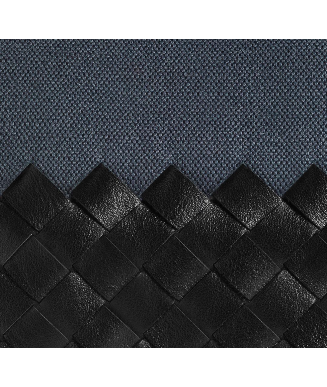 BOTTEGA VENETA Синяя кожаная дорожная/спортивная сумка, фото 5