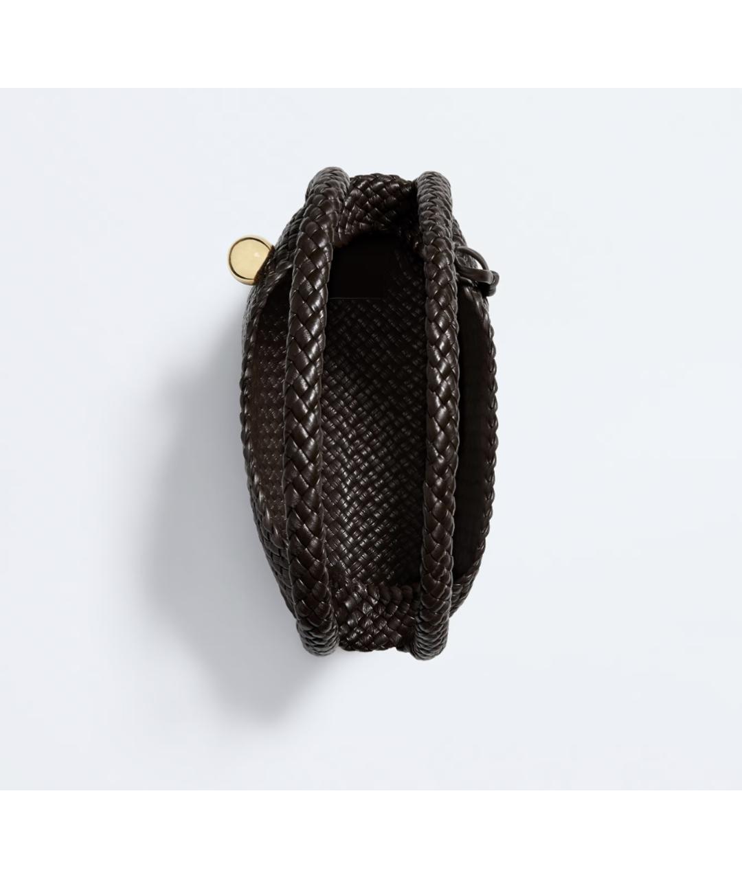 BOTTEGA VENETA Коричневая кожаная сумка тоут, фото 3