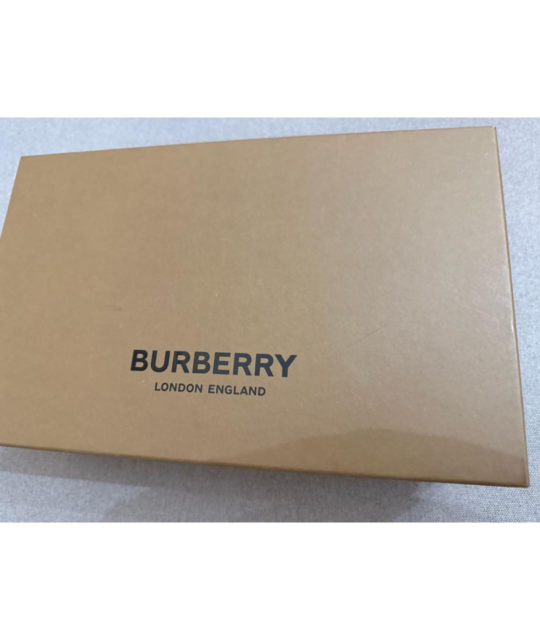 BURBERRY Текстильные туфли, фото 6
