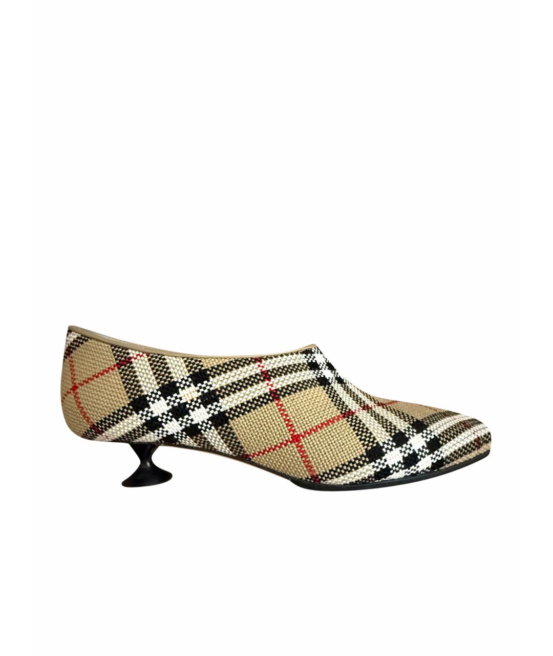 BURBERRY Текстильные туфли, фото 1