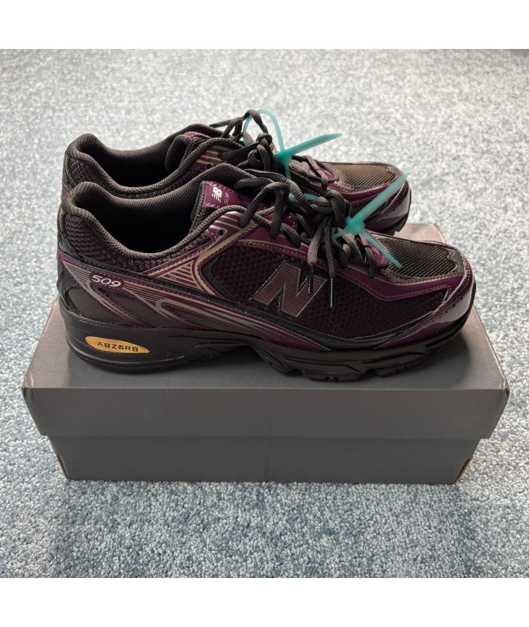 NEW BALANCE Черные низкие кроссовки / кеды, фото 4