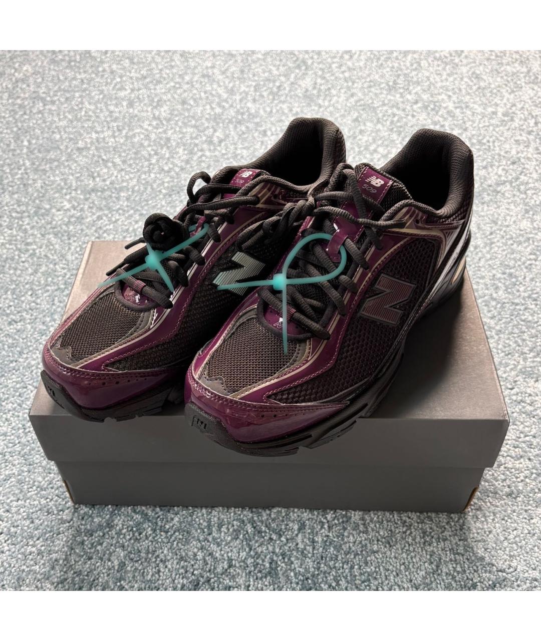 NEW BALANCE Черные низкие кроссовки / кеды, фото 2