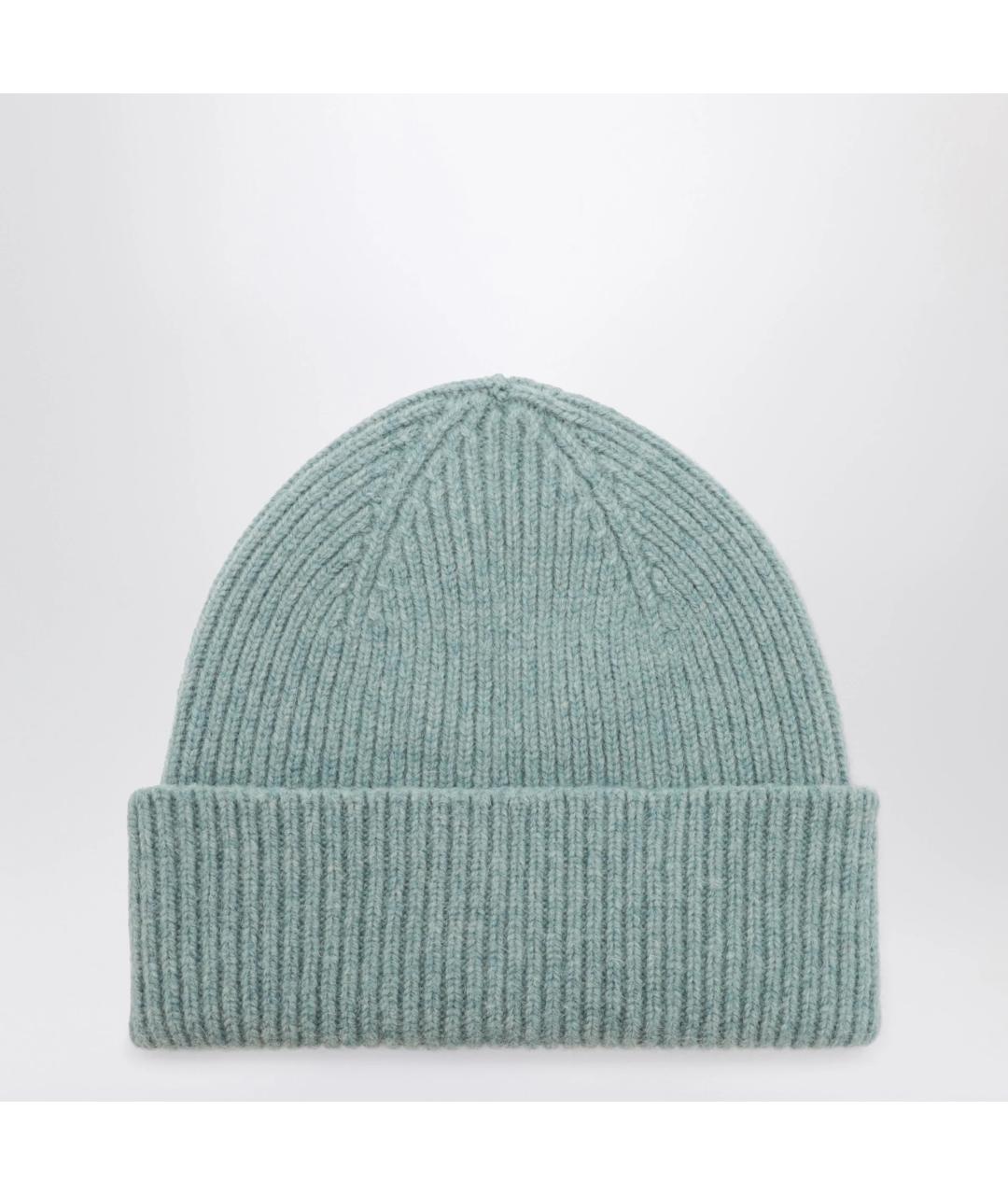 LE BONNET Зеленая шерстяная шапка, фото 3
