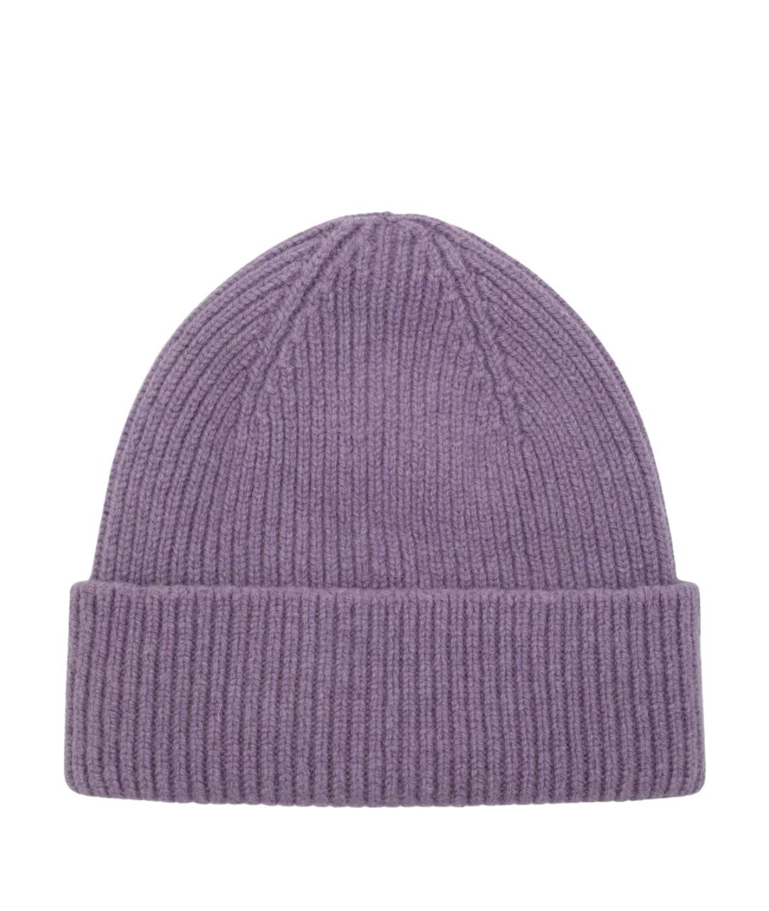 LE BONNET Фиолетовая шерстяная шапка, фото 1