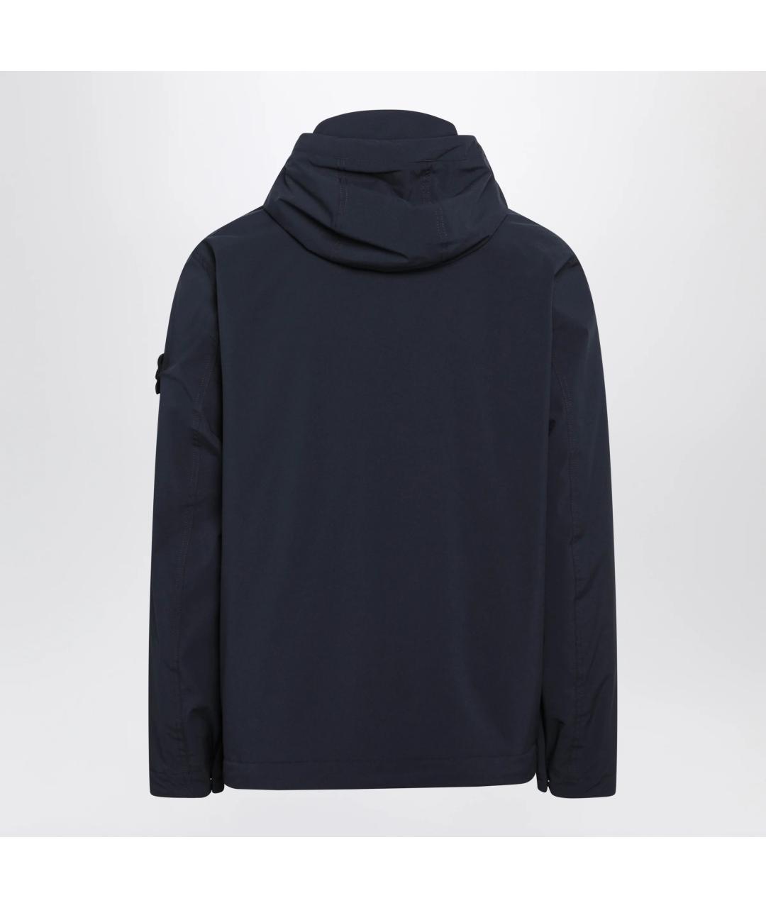 STONE ISLAND Синяя полиэстеровая куртка, фото 2