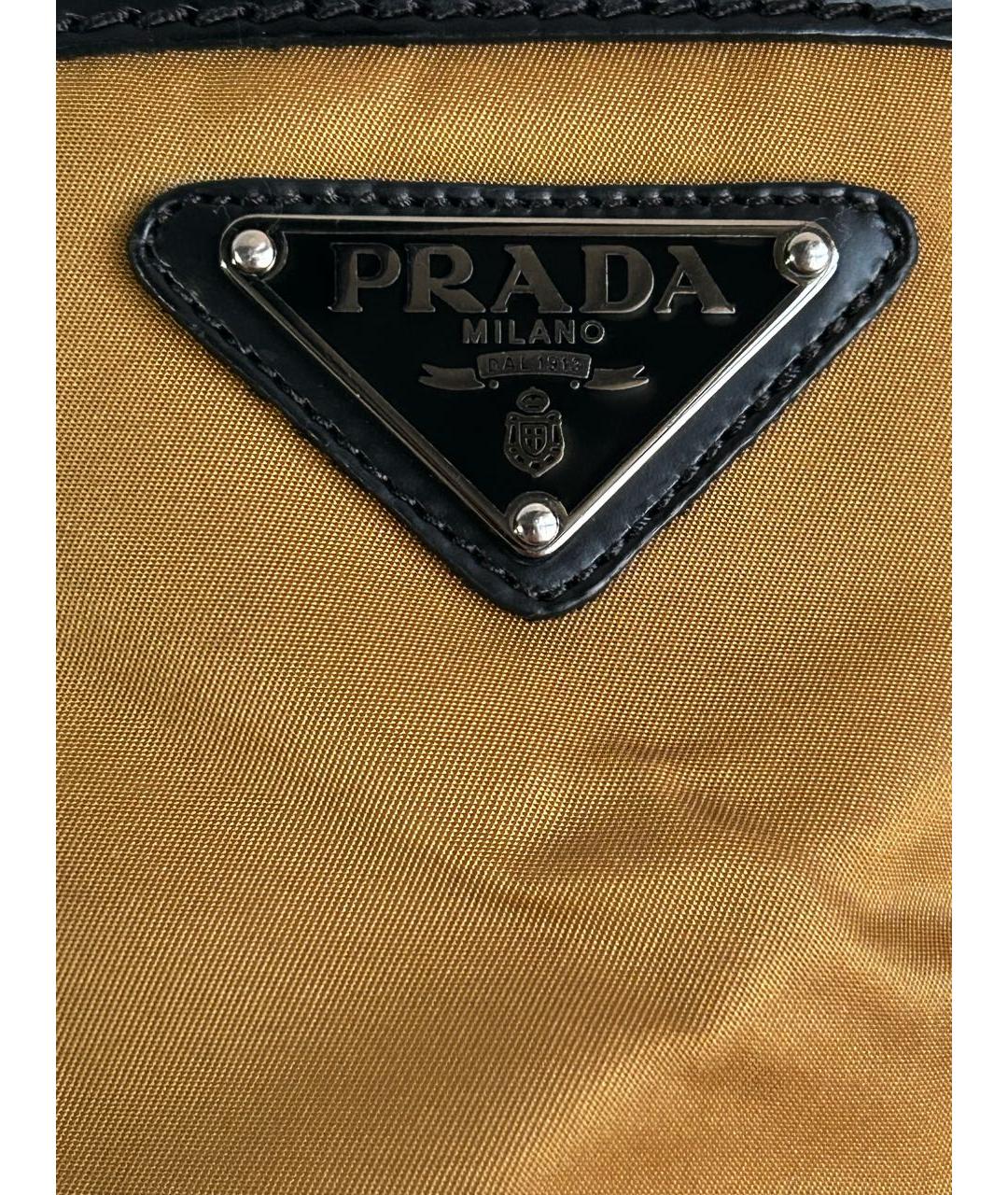 PRADA Коричневые кожаные высокие ботинки, фото 7