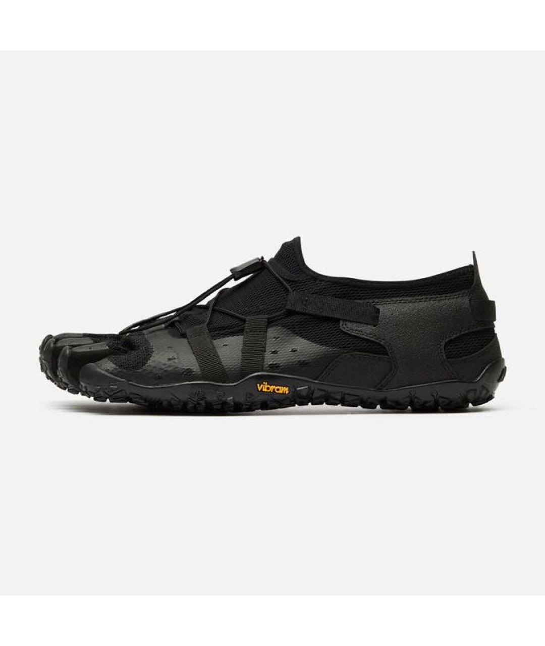 VIBRAM Черные низкие кроссовки / кеды, фото 7