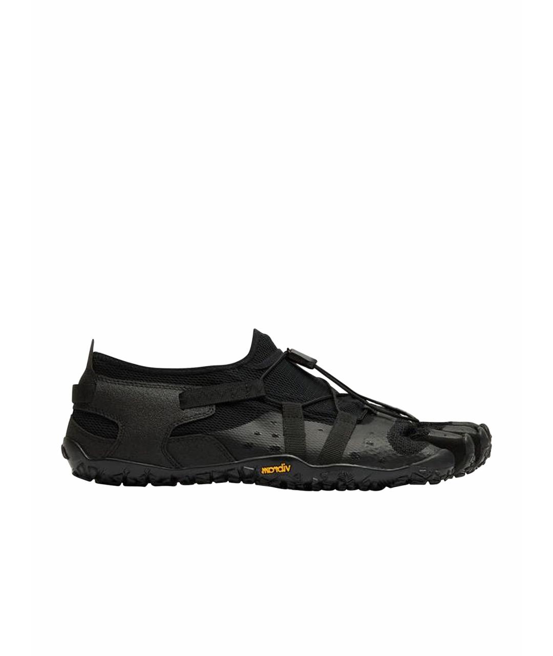 VIBRAM Черные низкие кроссовки / кеды, фото 1