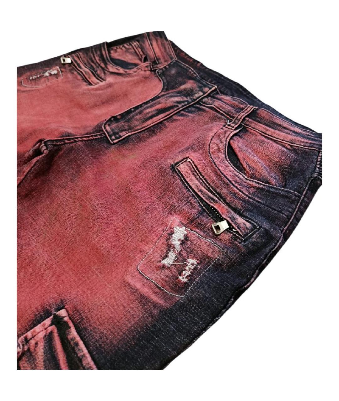 BALMAIN Мульти хлопко-эластановые джинсы скинни, фото 6