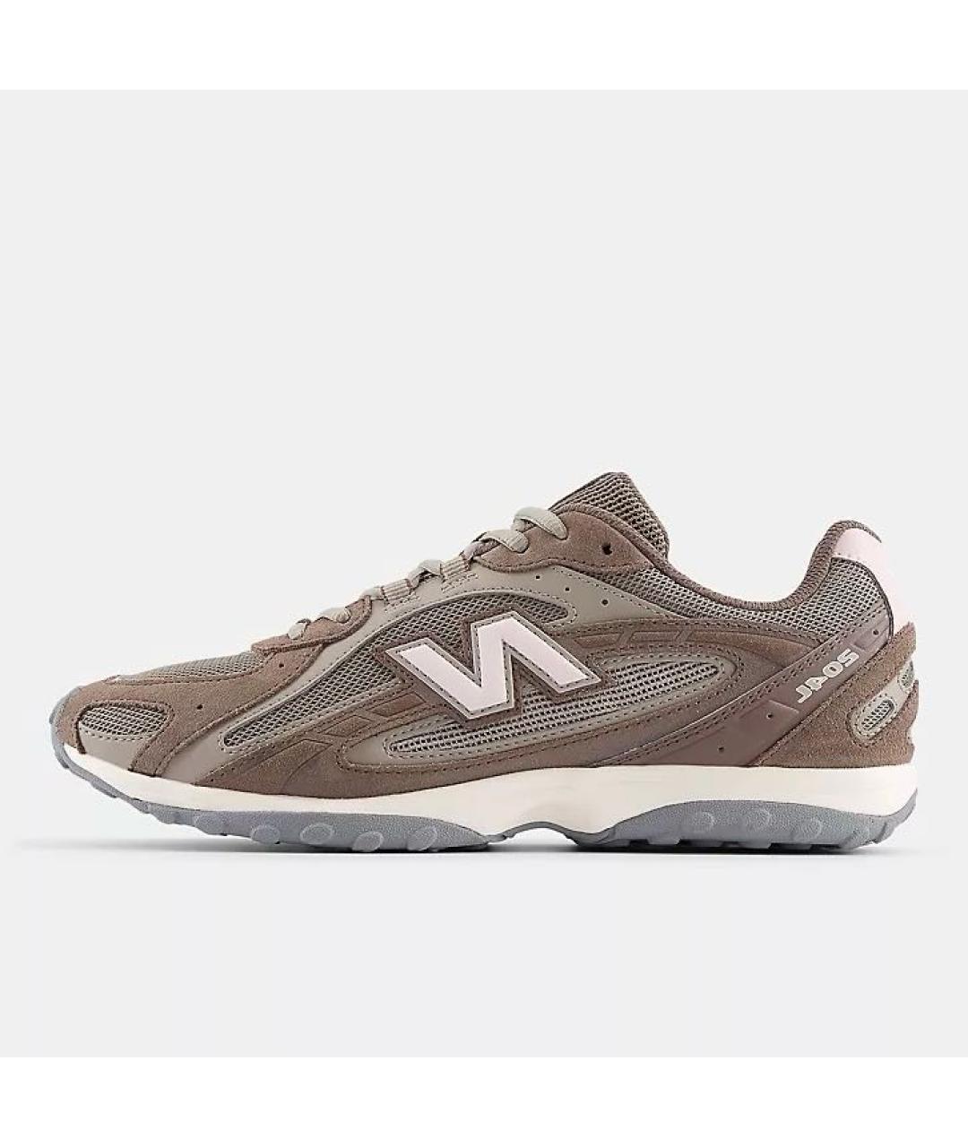 NEW BALANCE Коричневые замшевые кроссовки, фото 6