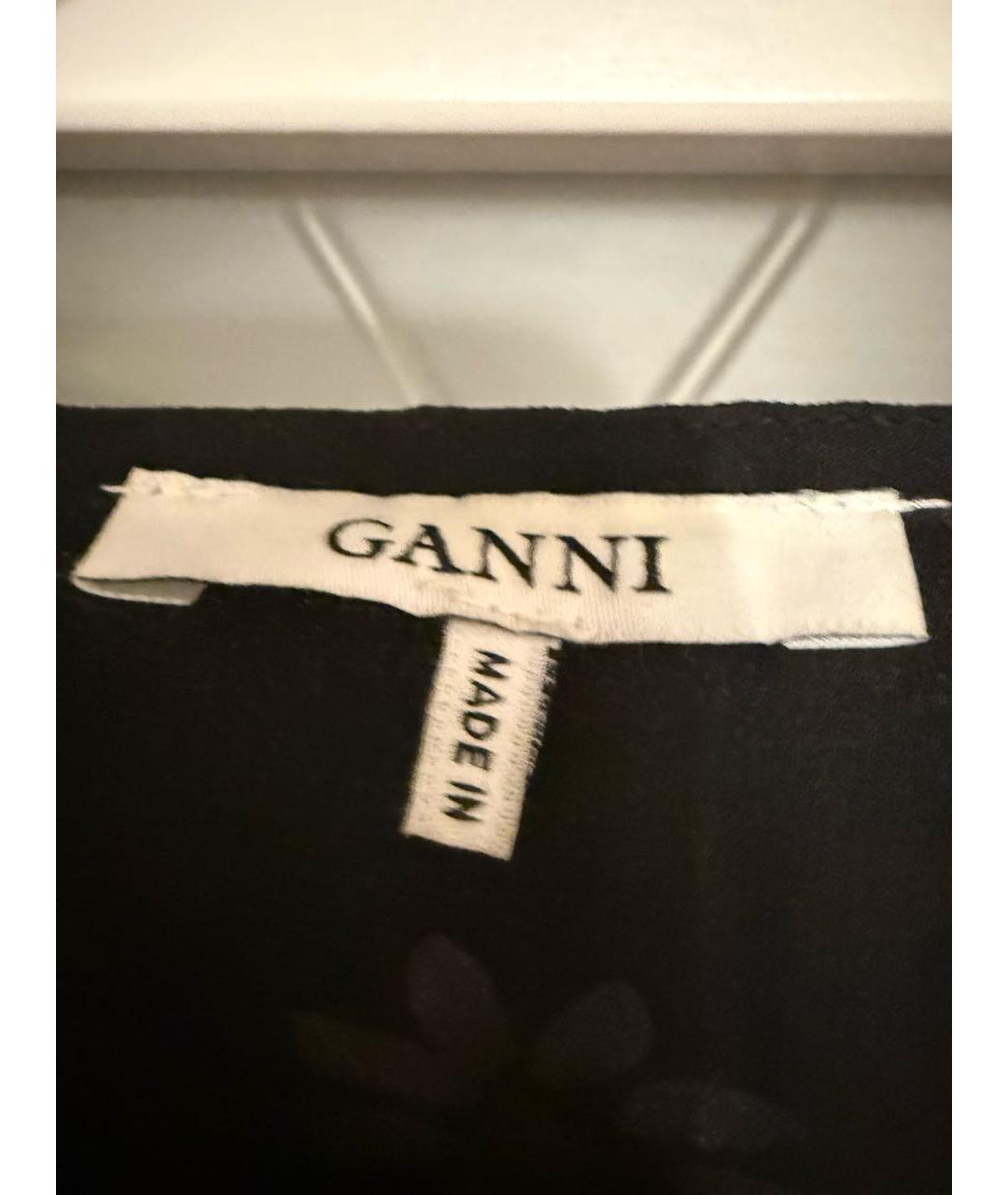 GANNI Мульти вискозная блузы, фото 3