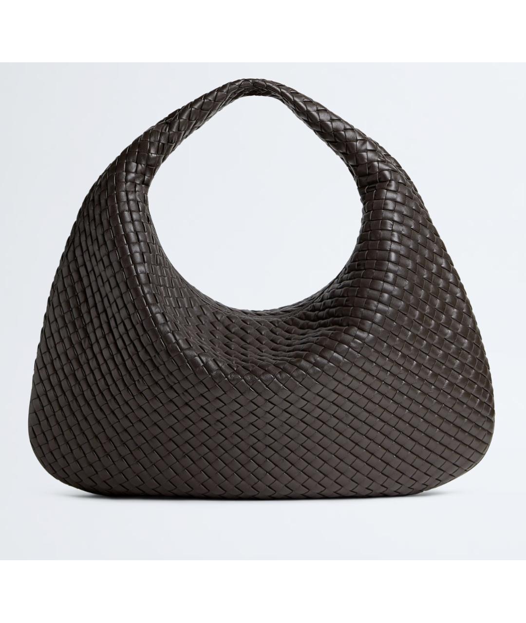BOTTEGA VENETA Коричневая кожаная сумка тоут, фото 7