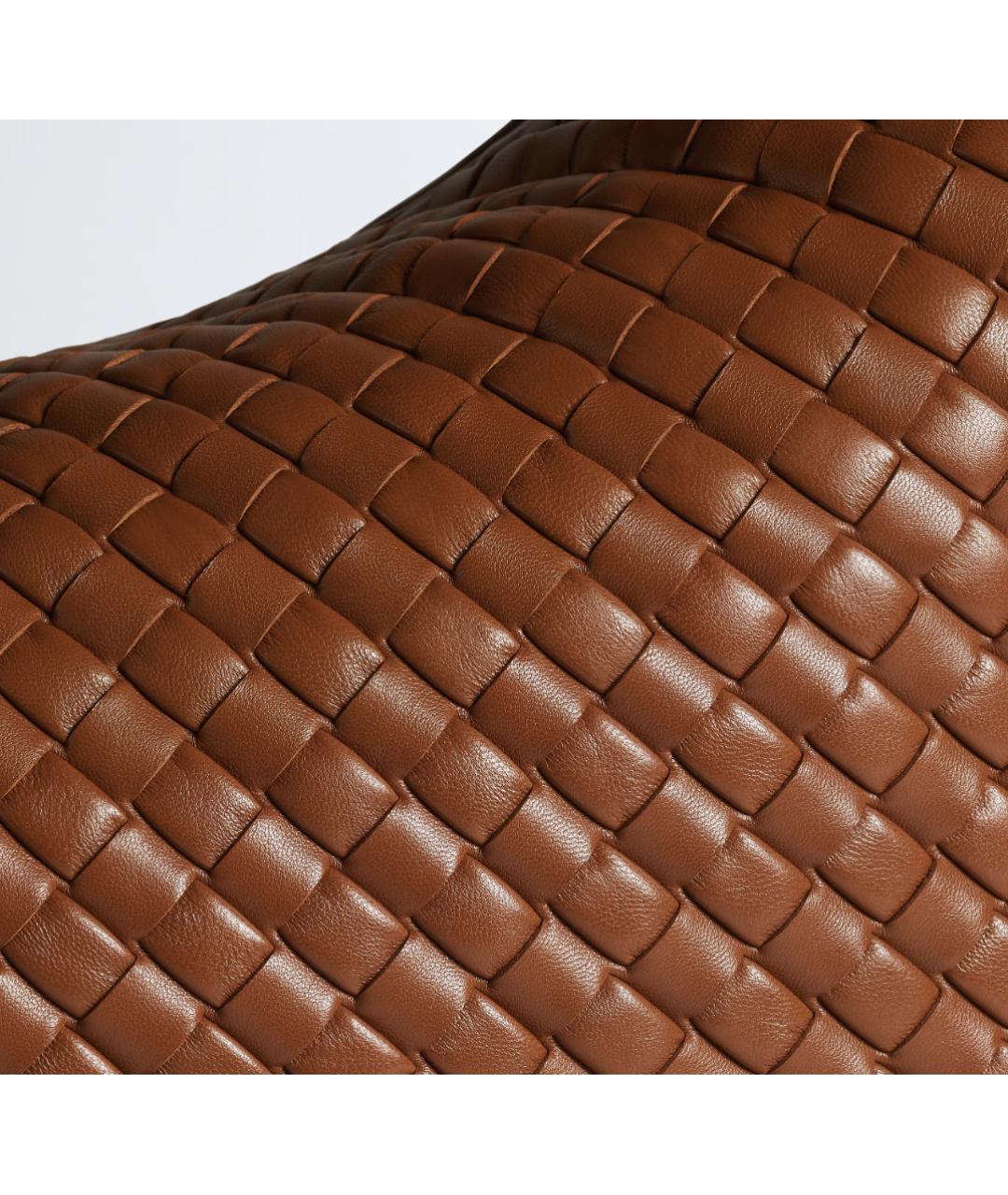 BOTTEGA VENETA Коричневая кожаная сумка тоут, фото 7