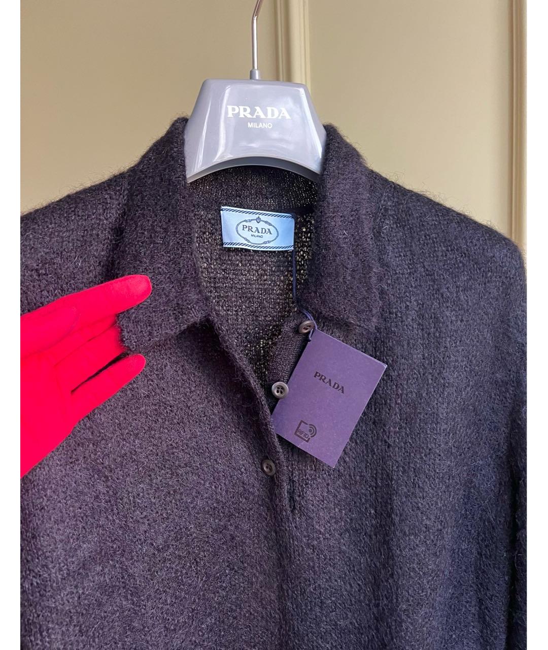 PRADA Черный джемпер / свитер, фото 2