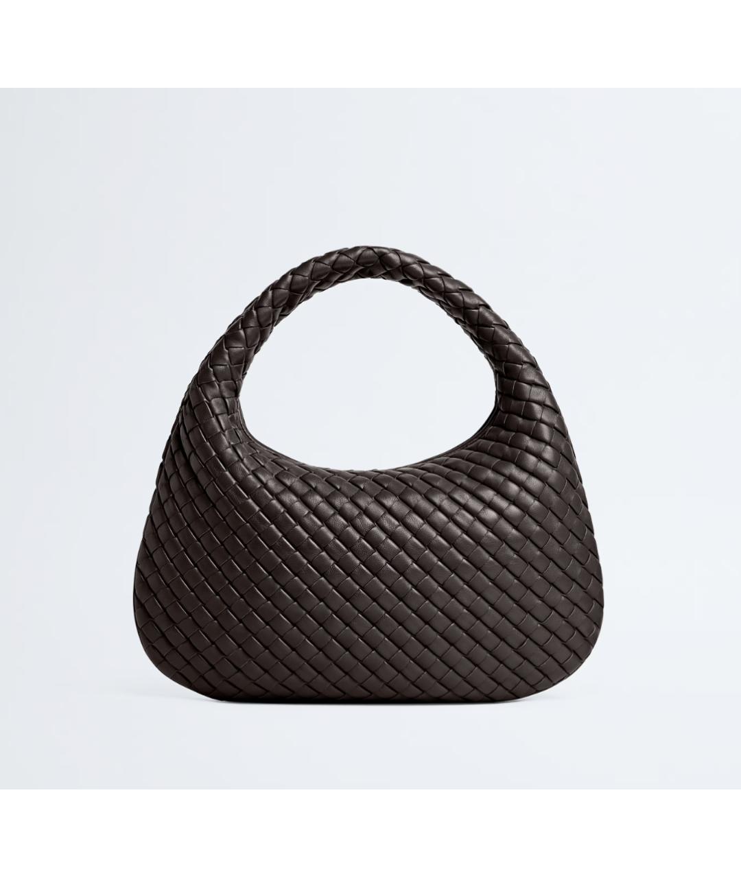BOTTEGA VENETA Черная кожаная сумка тоут, фото 7