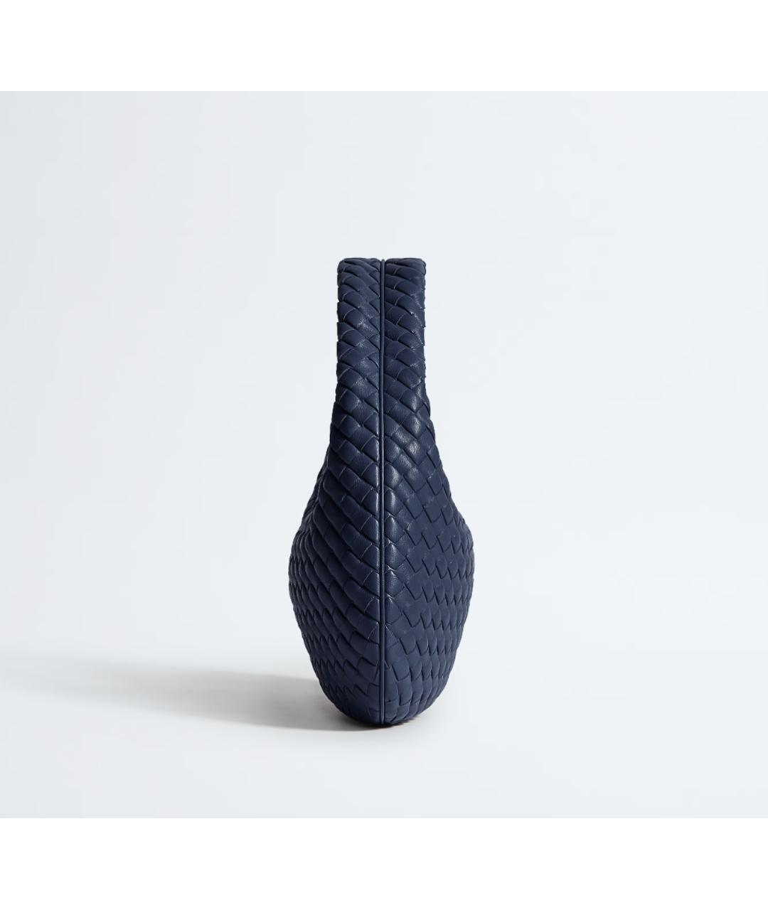 BOTTEGA VENETA Синяя кожаная сумка тоут, фото 4