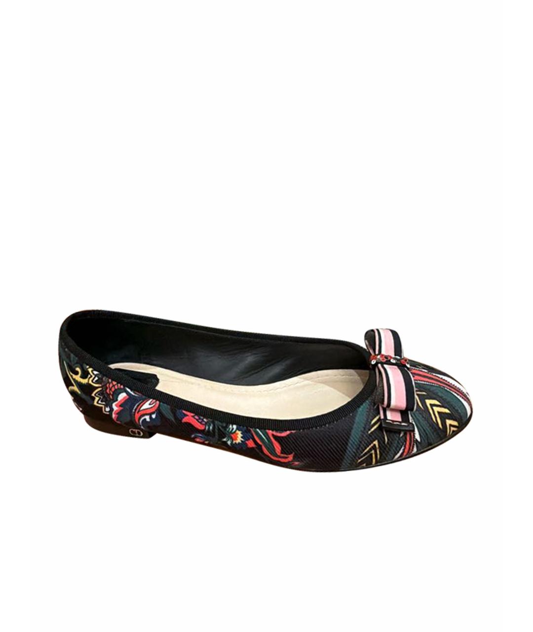 CHRISTIAN DIOR Мульти балетки, фото 1