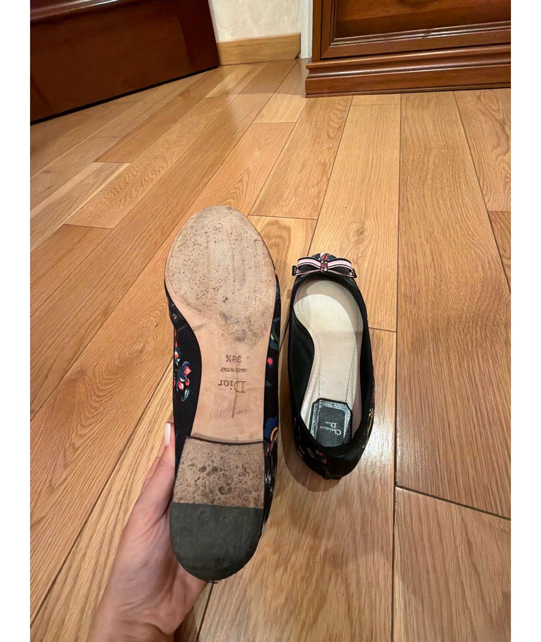 CHRISTIAN DIOR Мульти балетки, фото 5