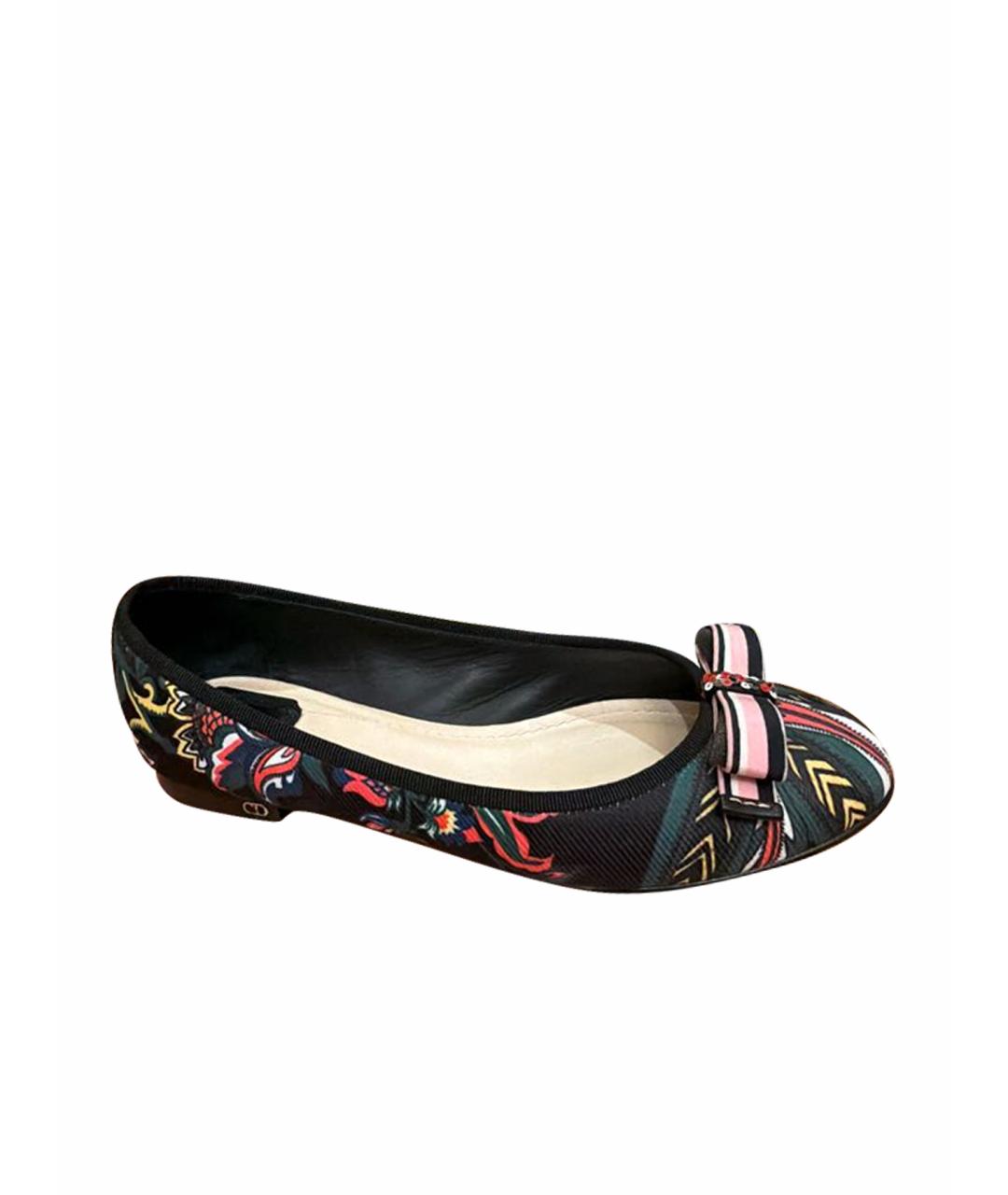 CHRISTIAN DIOR Мульти балетки, фото 6