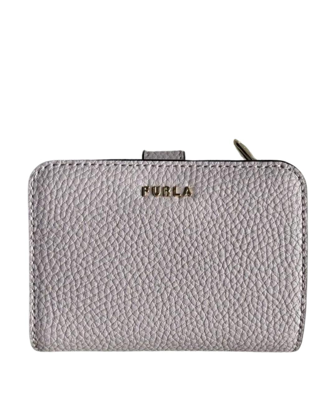FURLA Фиолетовый кожаный кошелек, фото 1