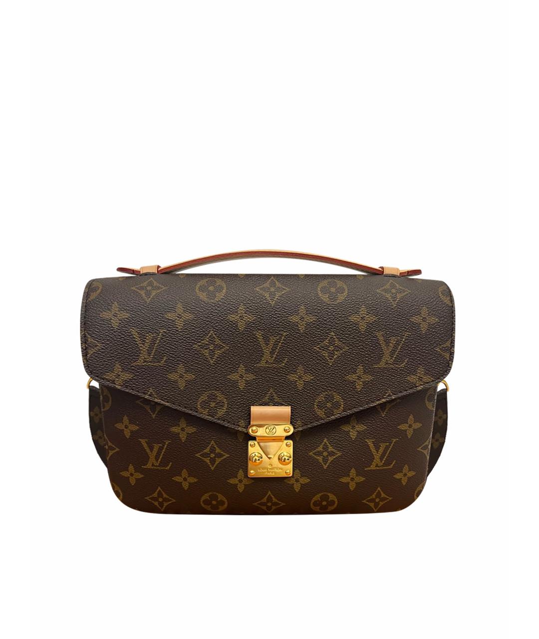 LOUIS VUITTON PRE-OWNED Коричневая сумка через плечо, фото 1