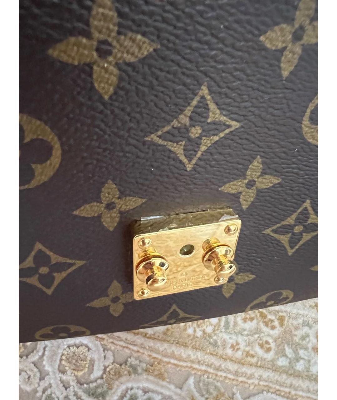 LOUIS VUITTON PRE-OWNED Коричневая сумка через плечо, фото 8