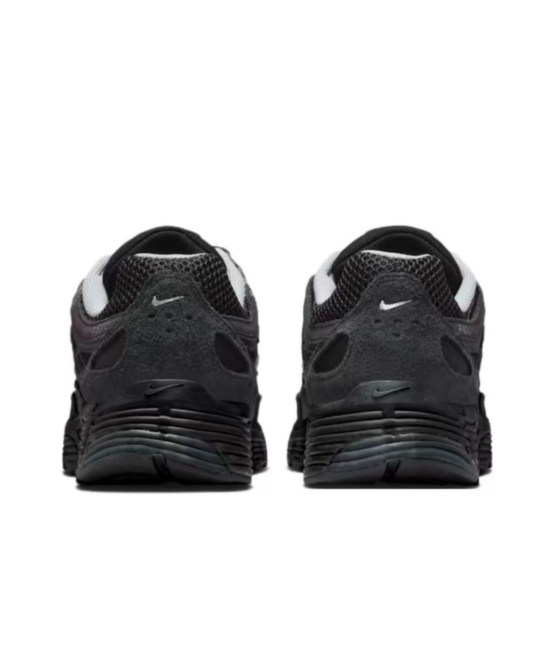 NIKE Антрацитовые замшевые низкие кроссовки / кеды, фото 4