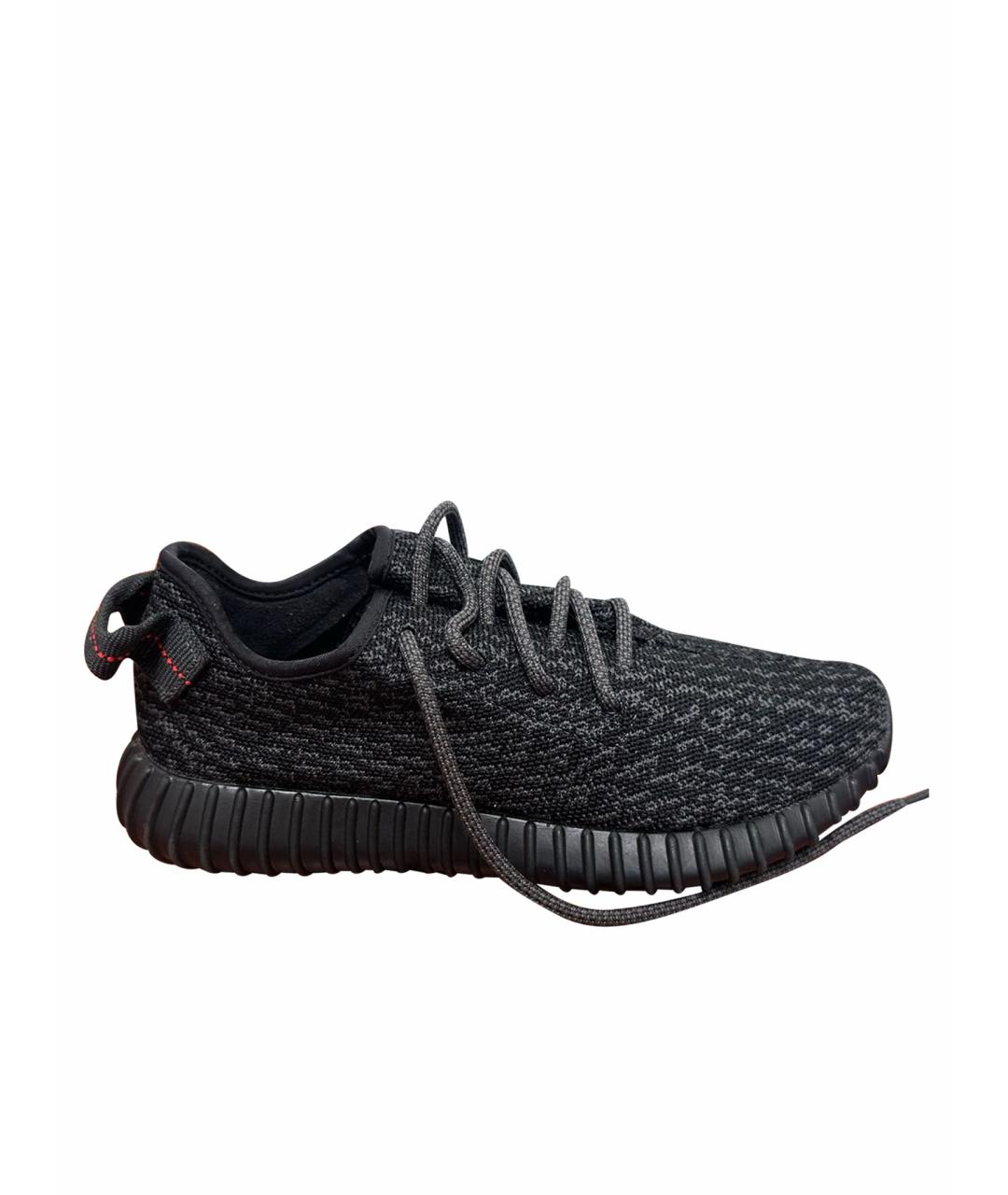 ADIDAS YEEZY Черные кроссовки, фото 1