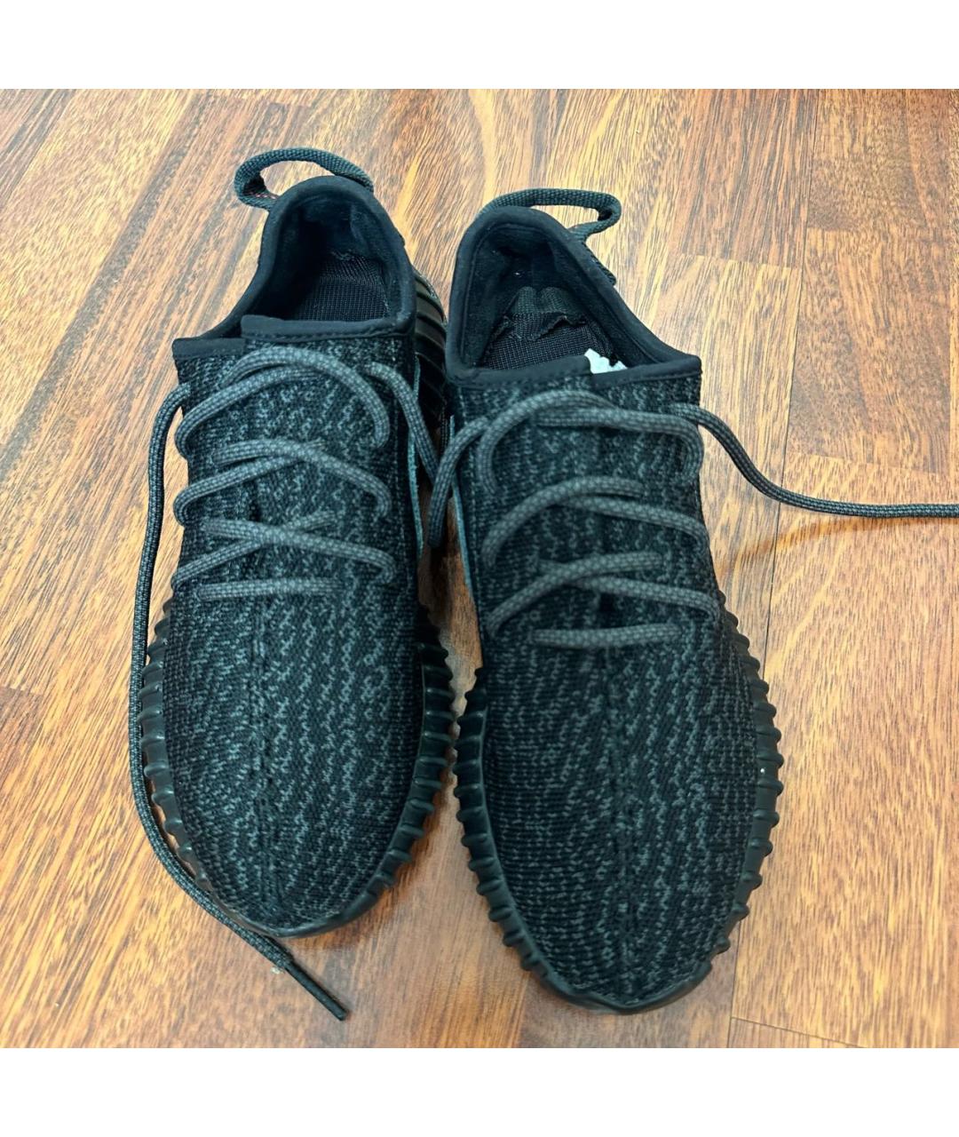 ADIDAS YEEZY Черные кроссовки, фото 2