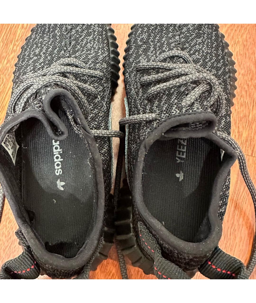 ADIDAS YEEZY Черные кроссовки, фото 4