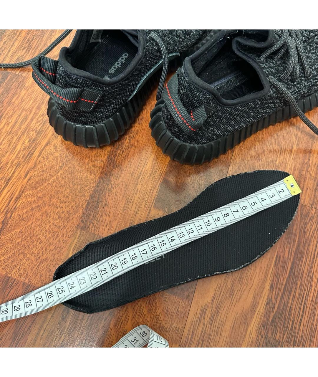 ADIDAS YEEZY Черные кроссовки, фото 8
