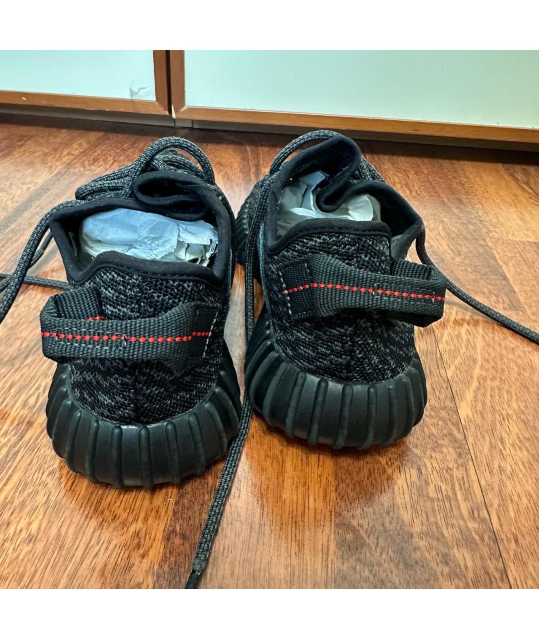 ADIDAS YEEZY Черные кроссовки, фото 3