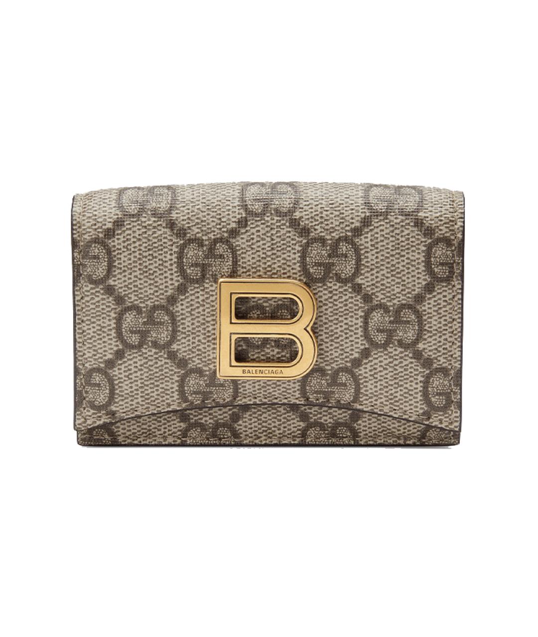 GUCCI Бежевый кардхолдер, фото 1