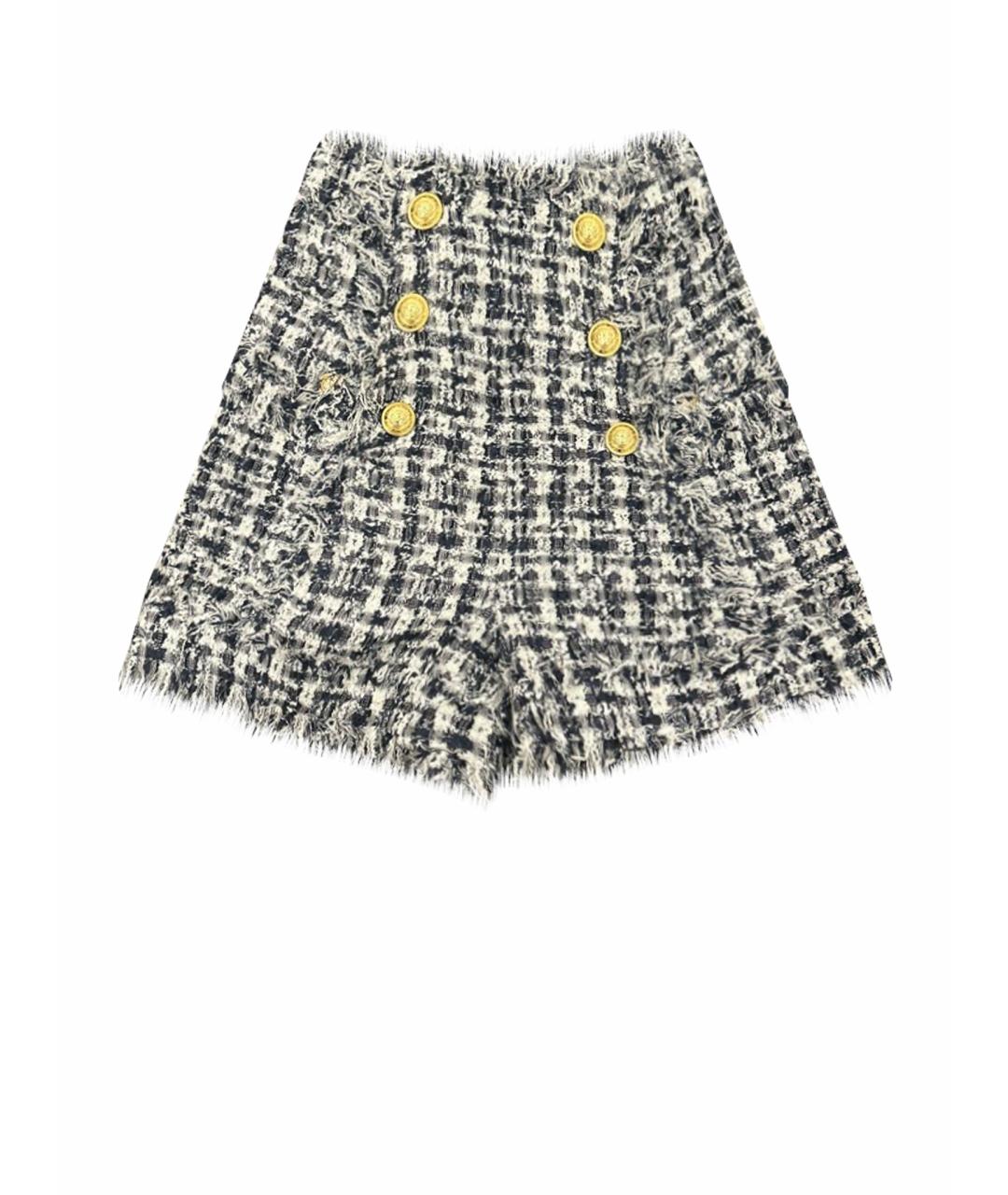 BALMAIN Твидовые шорты, фото 1