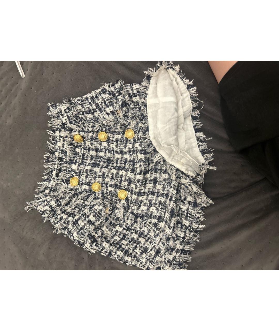 BALMAIN Твидовые шорты, фото 4