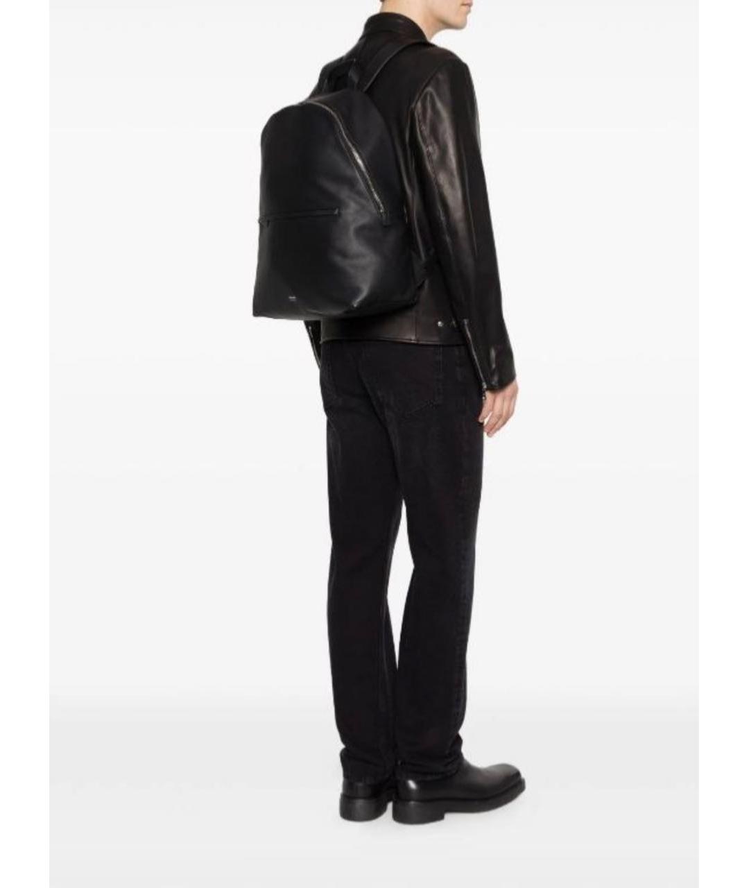 TOM FORD Черный кожаный рюкзак, фото 8
