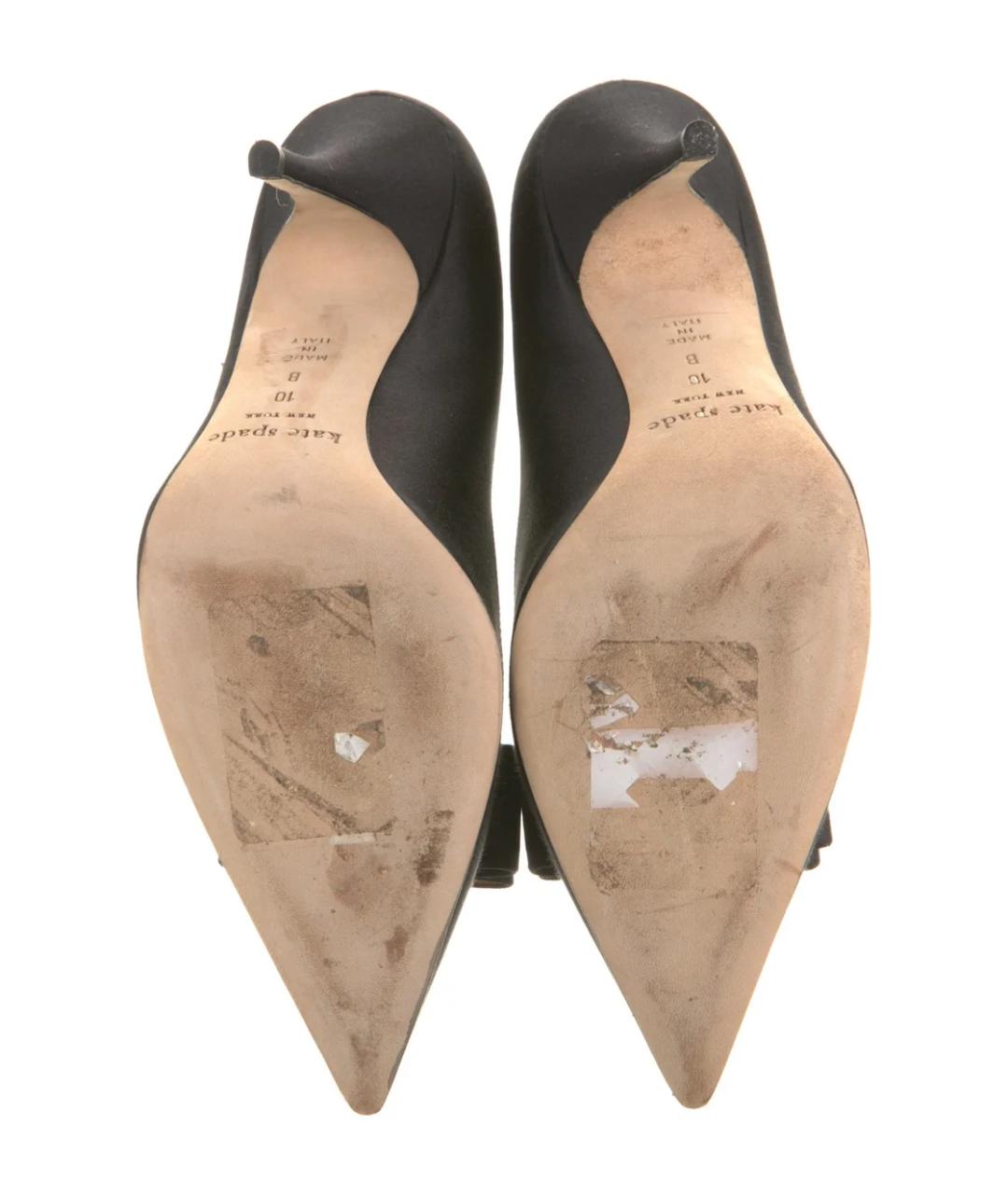 KATE SPADE Черные текстильные туфли, фото 4