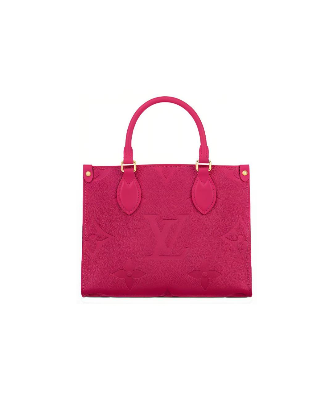 LOUIS VUITTON Фуксия сумка через плечо из канвы, фото 3