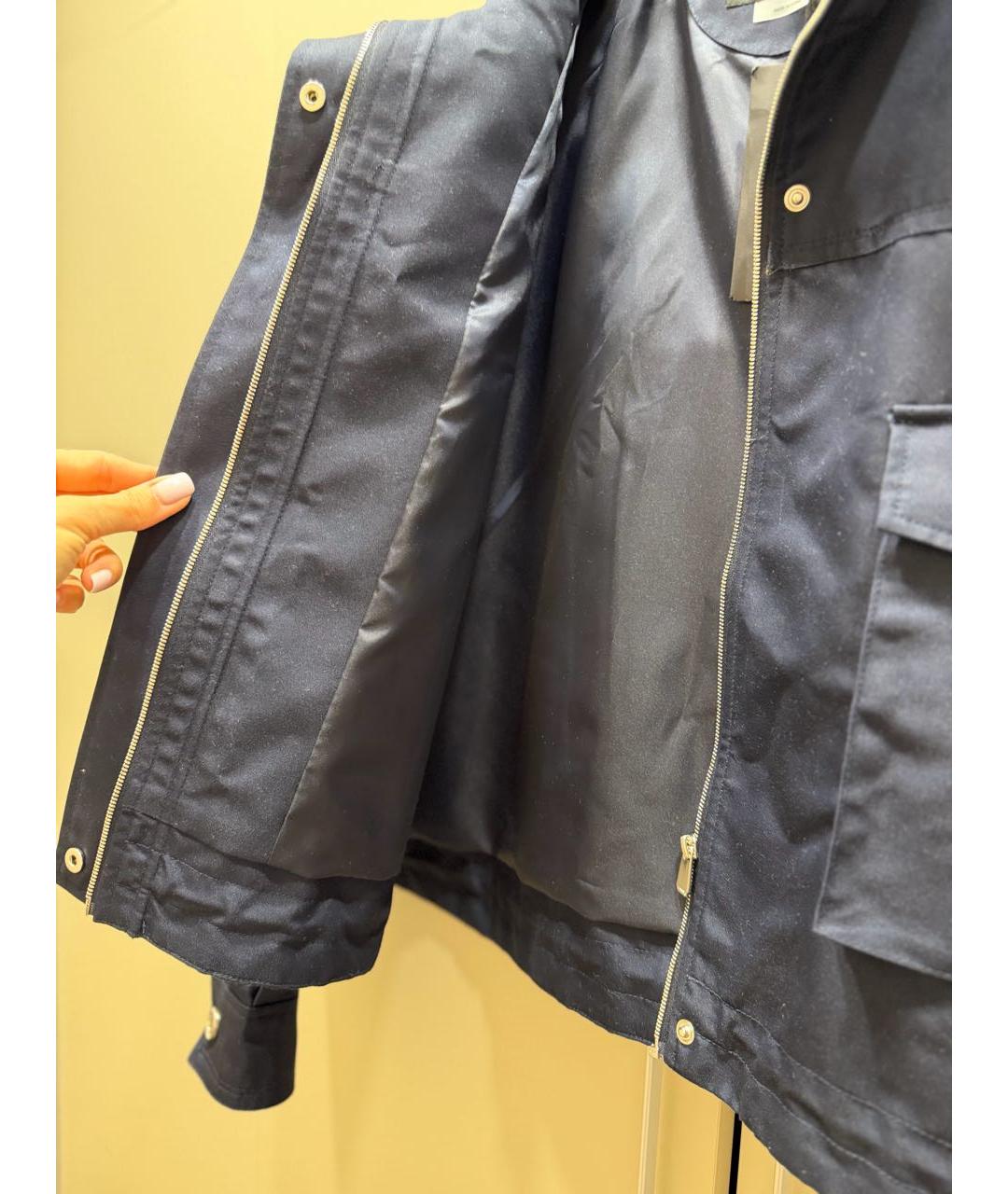PINKO Темно-синяя куртка, фото 7